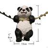 Estatua de Panda para Exteriores Figura de Animal para Jardín para Mesa Césped