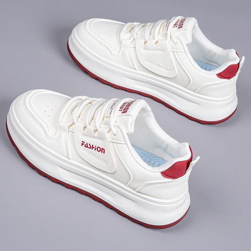 New Autumn Versatile White Shoes Women's High-end Student Soft-soled Casual Shoes Sports Platform Shoes Women