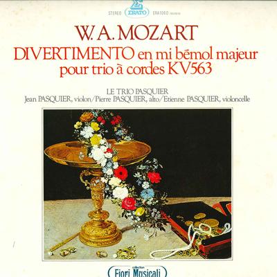LP-Schallplatte LE TRIO PASQUIER - Mozart: Divertimento in Es-Dur ERA1060 ERATO 1975 Japan Klassisch Gebraucht
