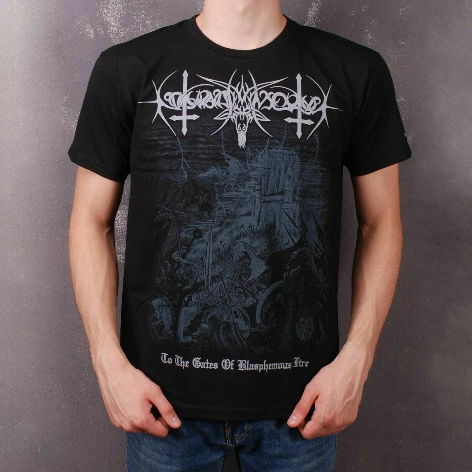 

Nokturnal Mortum - К Вратам Богохульного Огня Футболка с принтом 4XL