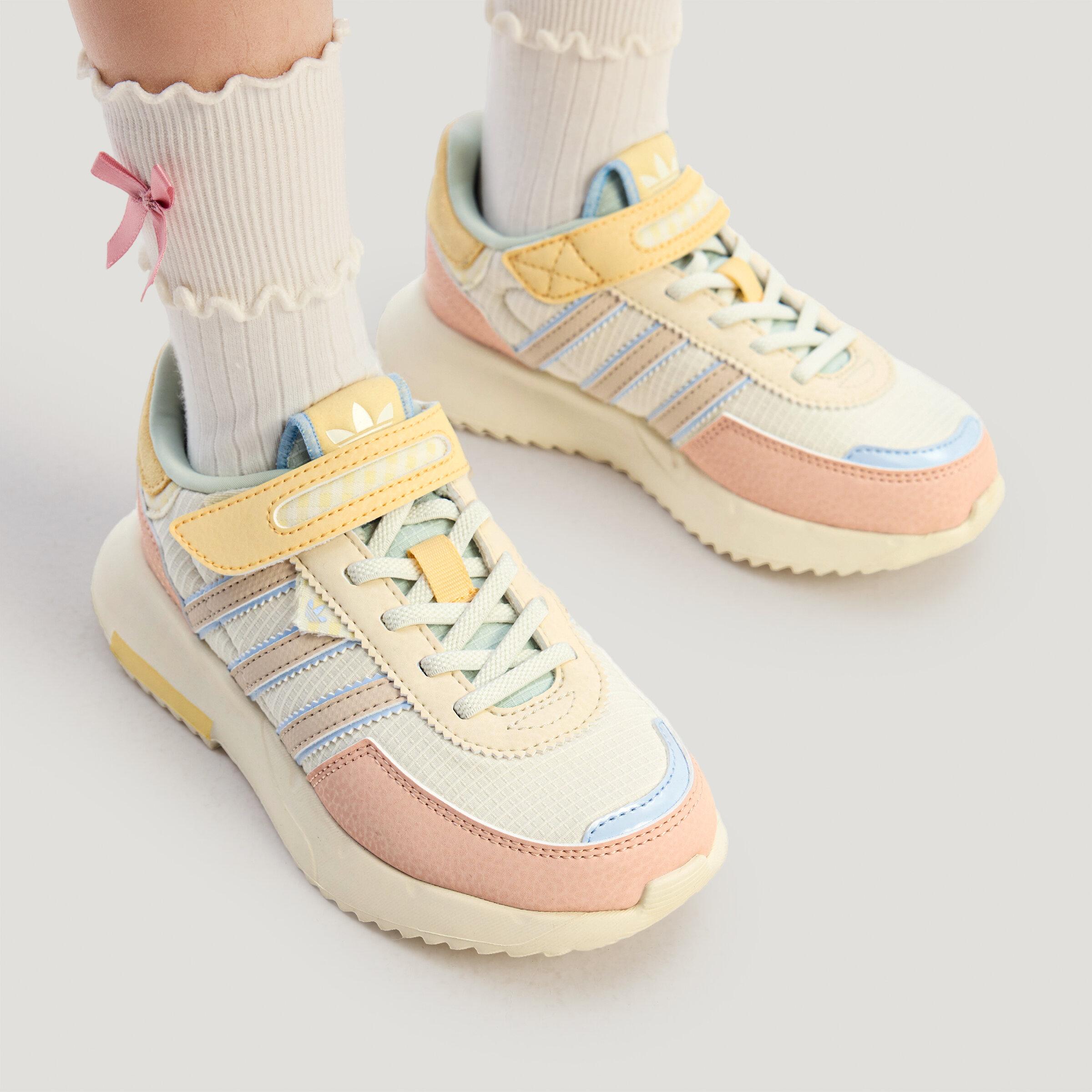 Adidas Originals Retropy F2 Fabric Low top Kids Lifestyle Shoes Kids 28