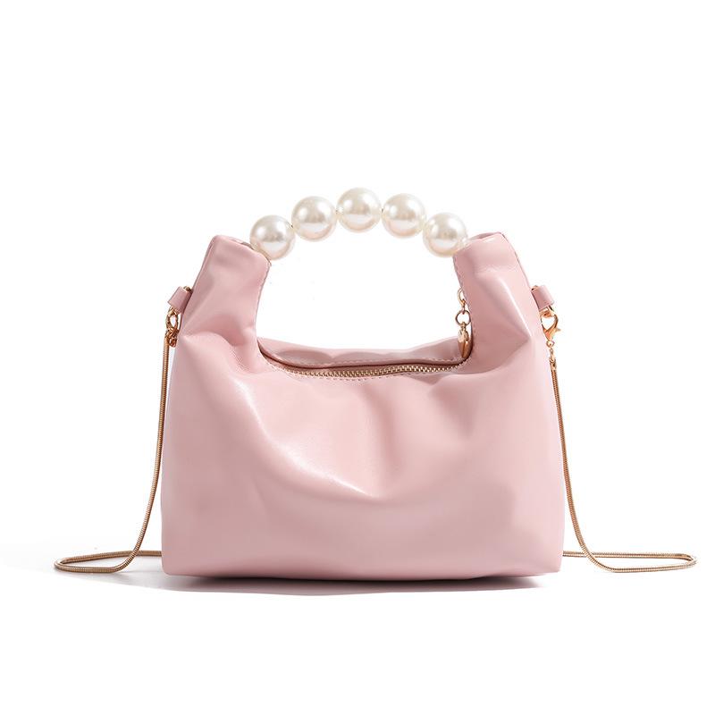 2025 Damen Perlen Handtasche: High-End Mini-Ketten-Schulter- und Crossbody-Tasche