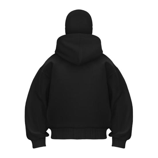 Unisex Balaclava Bluza z kapturem Pulower Bluza z kapturem z maską narciarską Ciepła Wiatroodporna Bluza z kieszenią z przodu do biegania Sportów outdoorowych Street