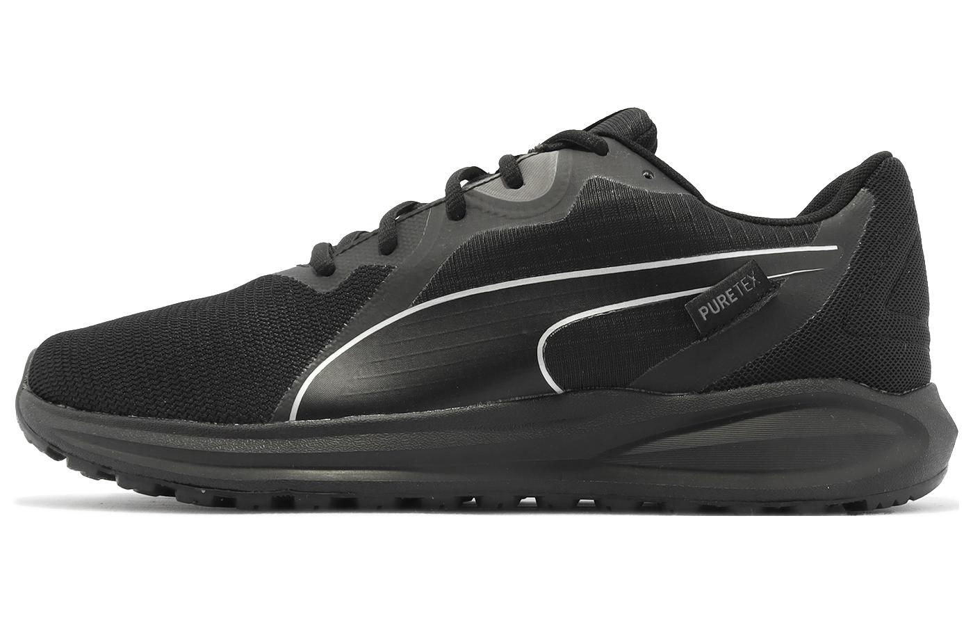 Puma Twitch Runner PTX Black White 35.5