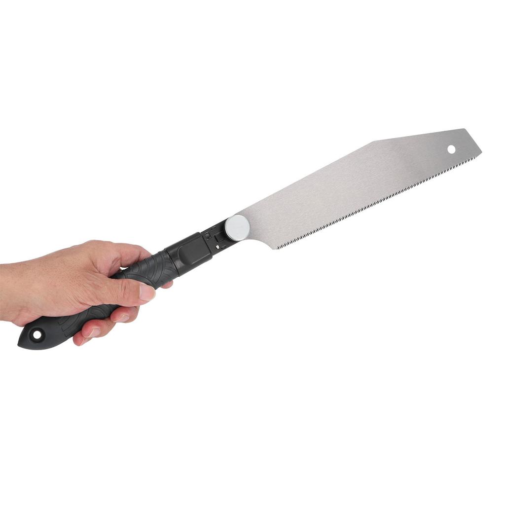 Small Hand Saw Set SK5 Steel Blade Silicone Handle Tree Pruning Saw for Woodworking