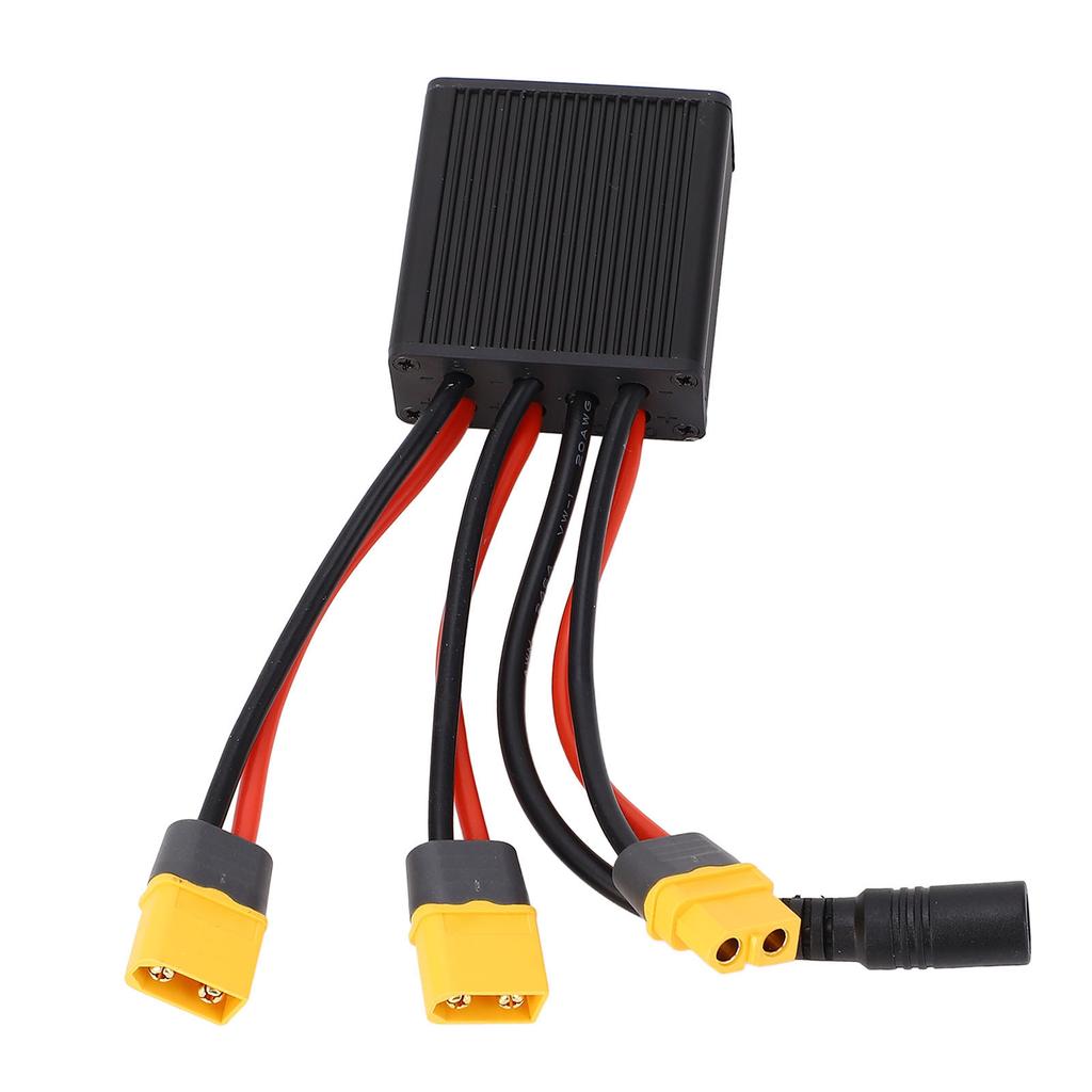 Dual Battery Parallel Module Adapter 20V‑72V Dual Battery Connector Adapter Increase Capacity Battery Discharge