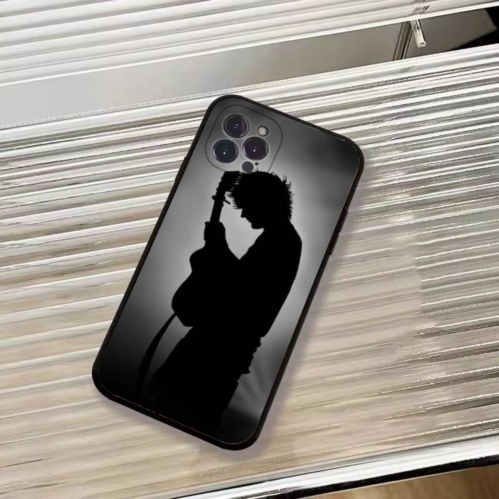 Ed Sheeran Hot Singer Phone Case For iPhone 17,16,15,14,13,12,11 Plus,Pro Max,XS,Soft Black Cover