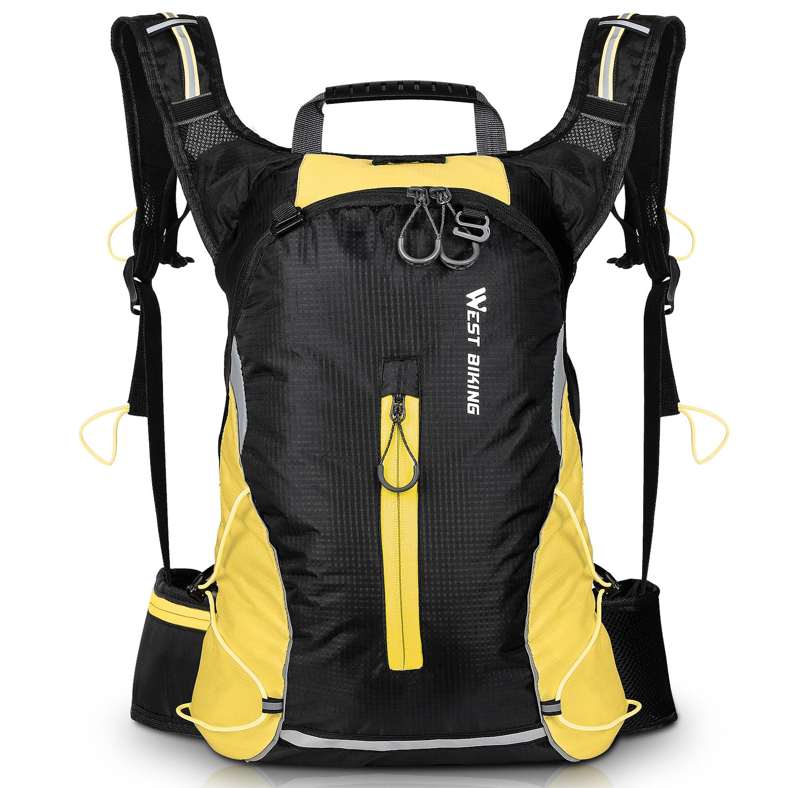 LOCAL LION Zaino per Ciclismo 6L Idratazione Ultraleggero Zainetto per Bicicletta Alpinismo Zaini Porta Sacca Acqua Backpack di Campeggio Sport Outdoor Unisex