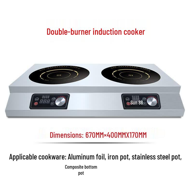 Commercial Induction & Ceramic Cooktop