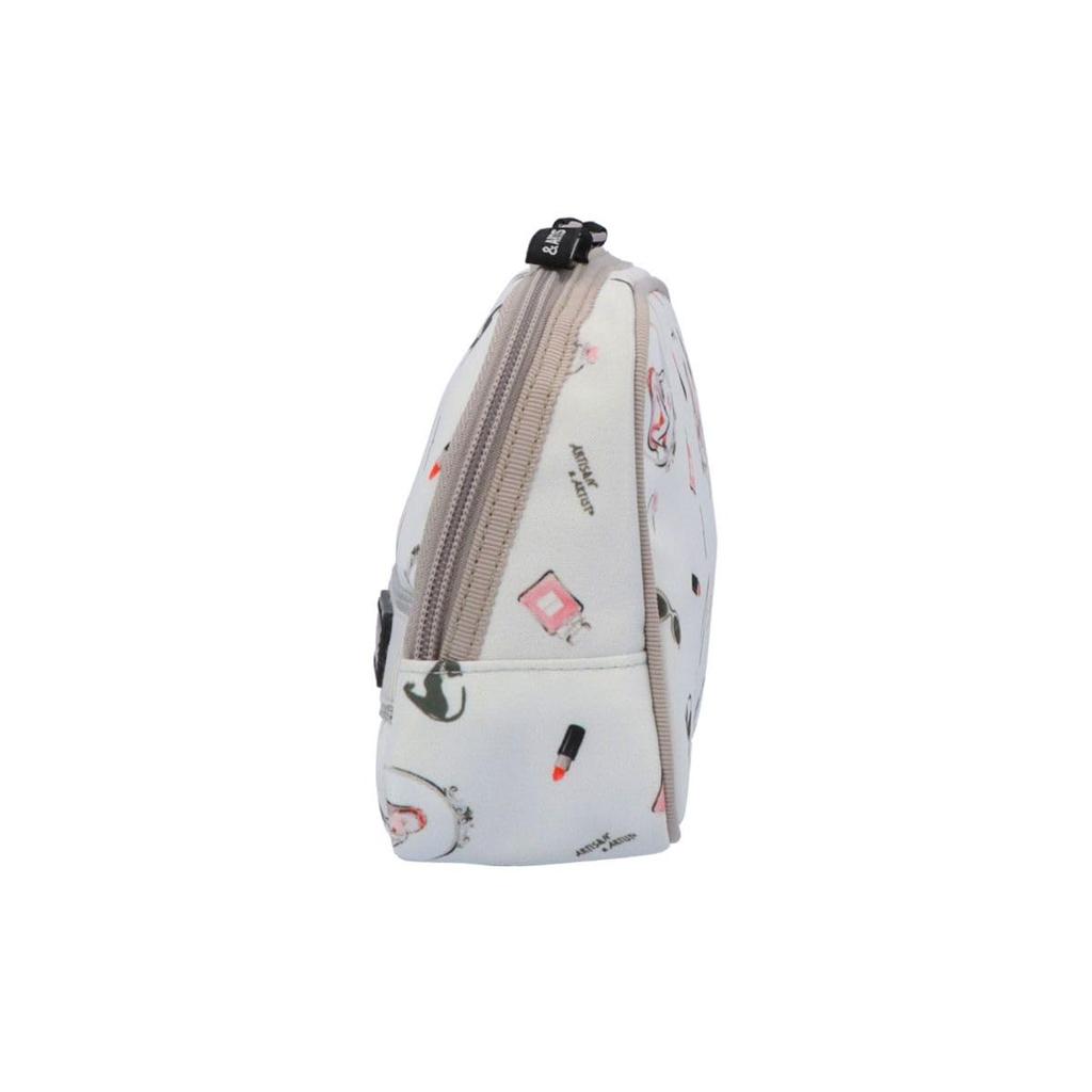 Artisan & Artist Beauty Spell Slope-Shaped Cosmetic Pouch (4OP-BA110H)