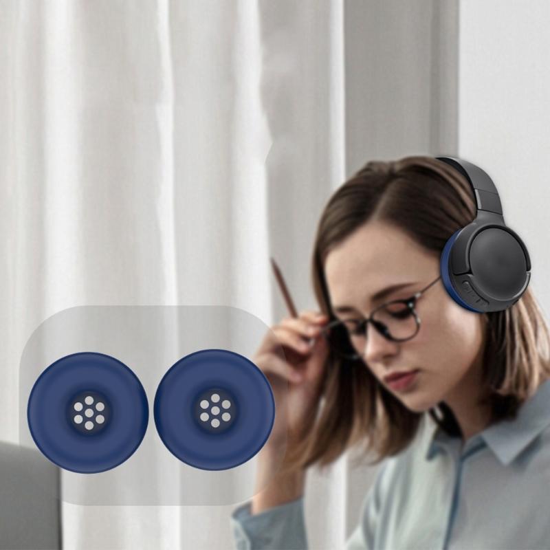 Silicone Replacement Ear Pad for Tune 520BT Headphones Sweatproof Washable Earpads Covers Accessories Headphones