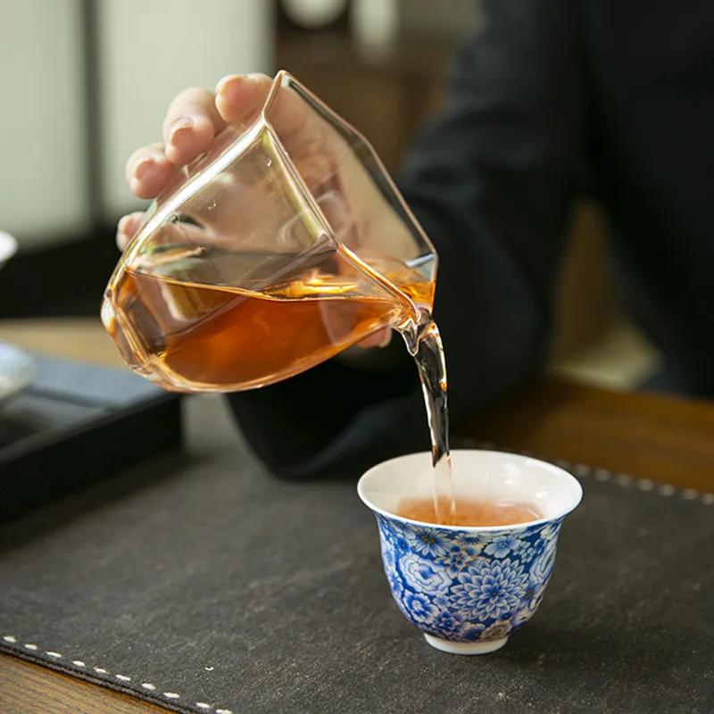 1 Pc Chinese Vintage Ceramic Tea Cup Handmade Flowers Porcelain Tea Bowl Travel Personal Teacup Master Cup Teaware 55ml