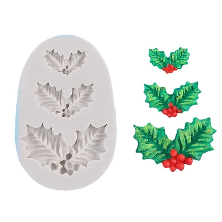 Candy Tree Hat Socks Silicone Mold Fondant Mold Christmas Baking DIY Supplies