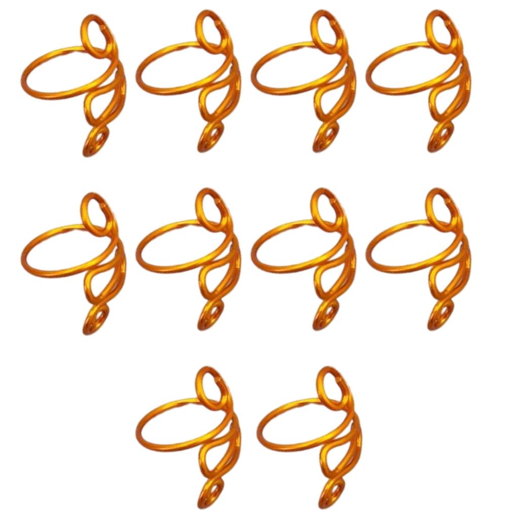 10x Crochet Tension Ring Adjustable Companion Ring Lefties & Righties Yarn Tension Control Ring for Crocheters Knitters