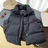 Women's Puffer Vest Lightweight Zip Up Sleeveless Jacket Fall Winter Warm Padded Coat Casual Outerwear with Pockets