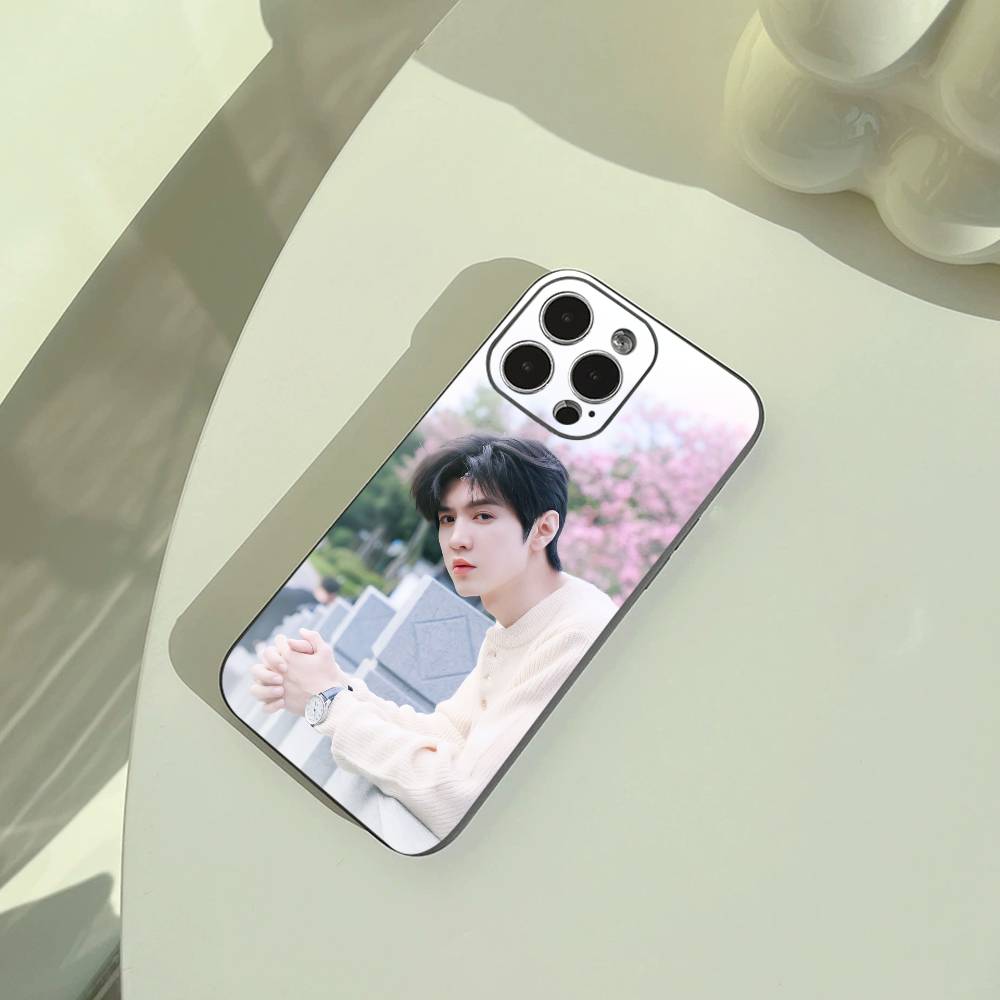 C- Chen Zheyuan-Actor Phone Case For iPhone 17,16,15,14,13,12,11 Pro Max, Lightweight and Practical Soft Black Cover