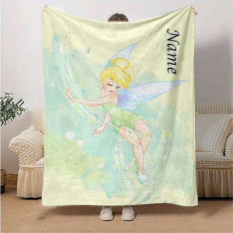 Custom 1pc Cinderella's Magical Adventure Blanket, Soft And Comfortable Blanket, Casual Warm, Camping Travel Blanket, Birthday Gift Q910186