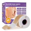 Reusable Silicone Scar Patch and Tape for Surgical Scars