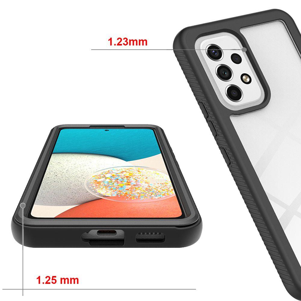 Case for Samsung Galaxy A53 5G, Shockproof, with foil, black