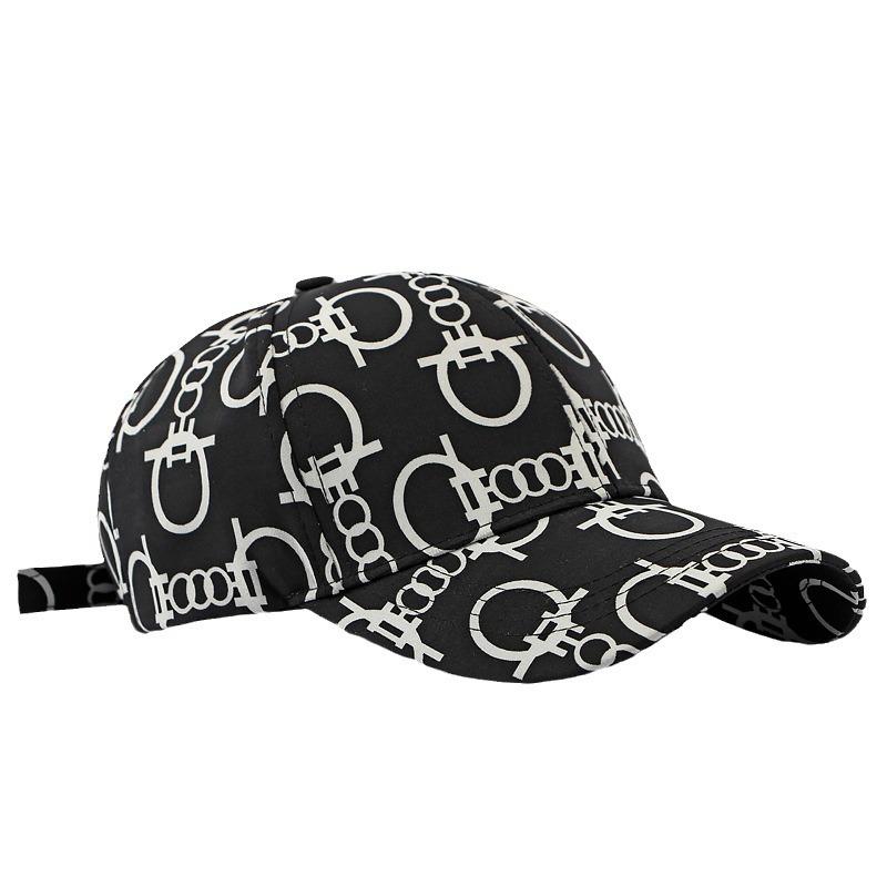 Original Design Hats Men and Women Spring and Summer Thin Breathable Sunscreen Visor Hard Top Cap Personality Trend