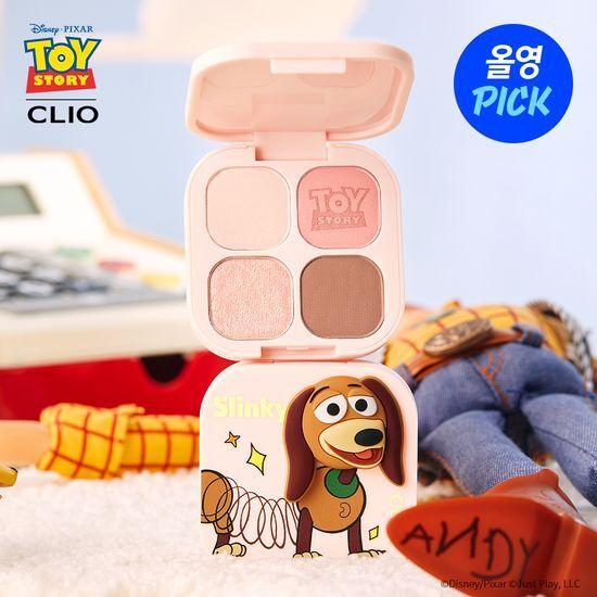 Clio Pro Eye Palette Cube & Air [Cube] 01 Cheeky Forky / 02 Brave Slinky (Toy Story Edition)