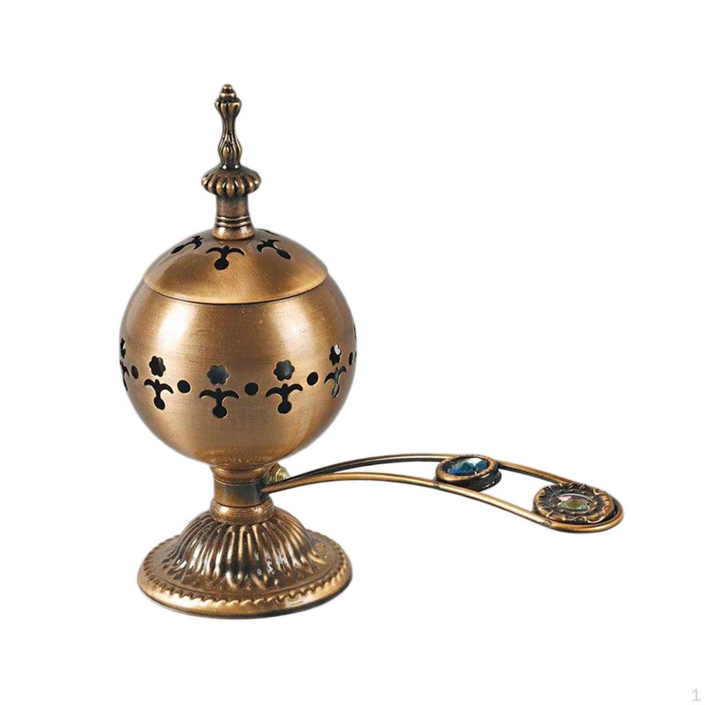 Electric Incense Burner Tabletop Ornament Diffuser for Living Room Aureate