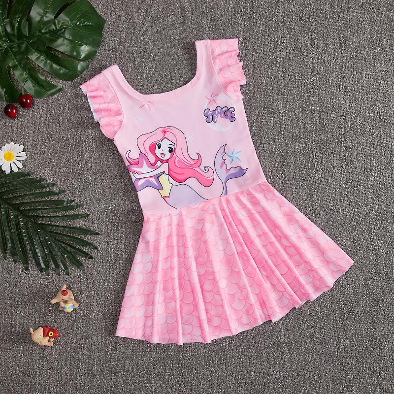 

Девочкин слитный купальник в стиле принцессы на бретелях 4XL (Height 130-140cm)