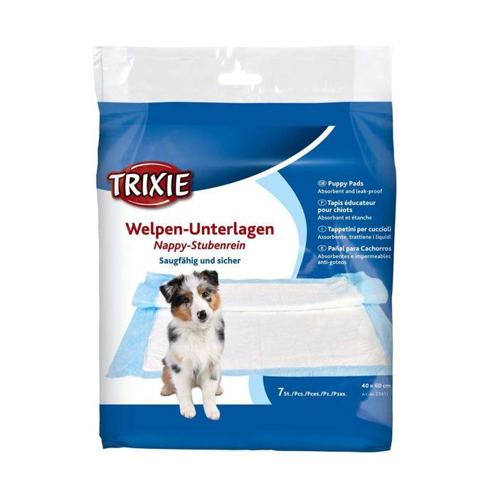 Tapis Éducateur - TRIXIE - Nappy - 60 × 90 Cm - 8 Pcs - Pour Chien
