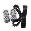 Legoeds-compatible Technical Tracks and Wheels Pack Gears and Axle Set Tank Chain Crawler for 3711 3873 57518 88323 15379 14696