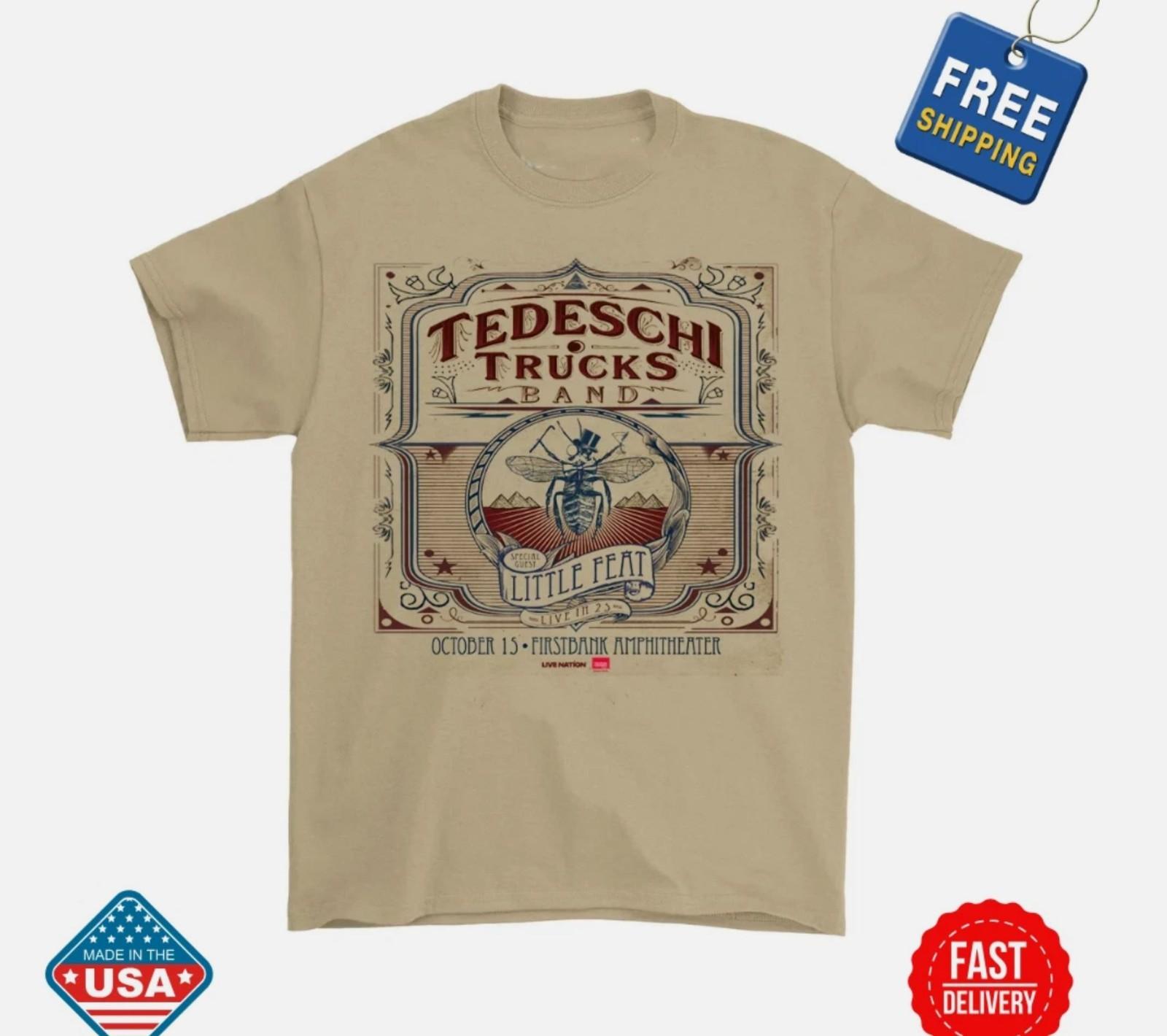 SALE Tedeschi Trucks Band Tour 2025 Collection Unisex S to 5XL T-shirt sand XL