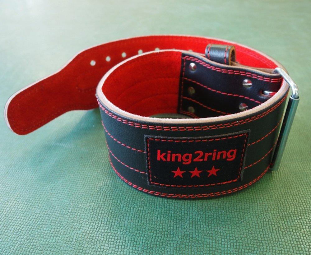 King2ring Training 5mm Lightweight Pk3500 Light Belt, Thick, Leather, (M)