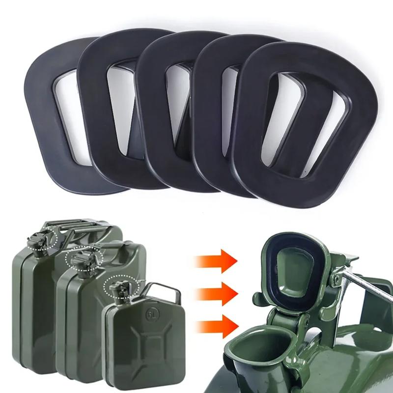 Rubber Fuel Can Sealing Gaskets ,Oil Resistant Replacement Seals For 5-20L Jerry Cans,Car Spare Fuel Tanks & Gasoline Containers
