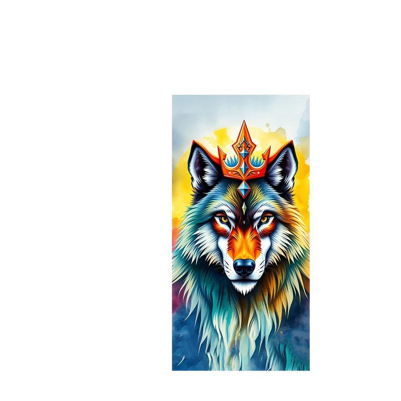 Black Lion White Tiger Stripe Water-Absorbent Quick-Drying Bathrobe Sports Shawl Towel Special Equipment and Supplies For Beach