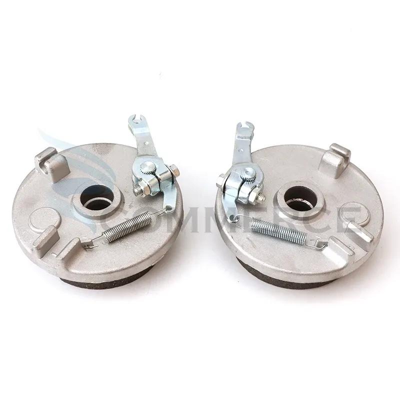 1PC Drum Brake Left/Right Brake Pads Brake Cover For 50cc 70cc 90cc 110cc 125cc 150cc TV Go Kart UTV Buggy Quad Bike Accessories