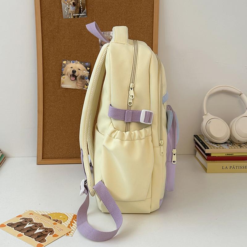 Mochila de Gran Capacidad para Mujer Mochila Escolar para Estudiante