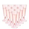 25/50/100pcs 150ml Disposable Cups Clear Plastic Champagne Flutes Bar Cups Toasting Glasses for Weddings Party Cocktail Cups