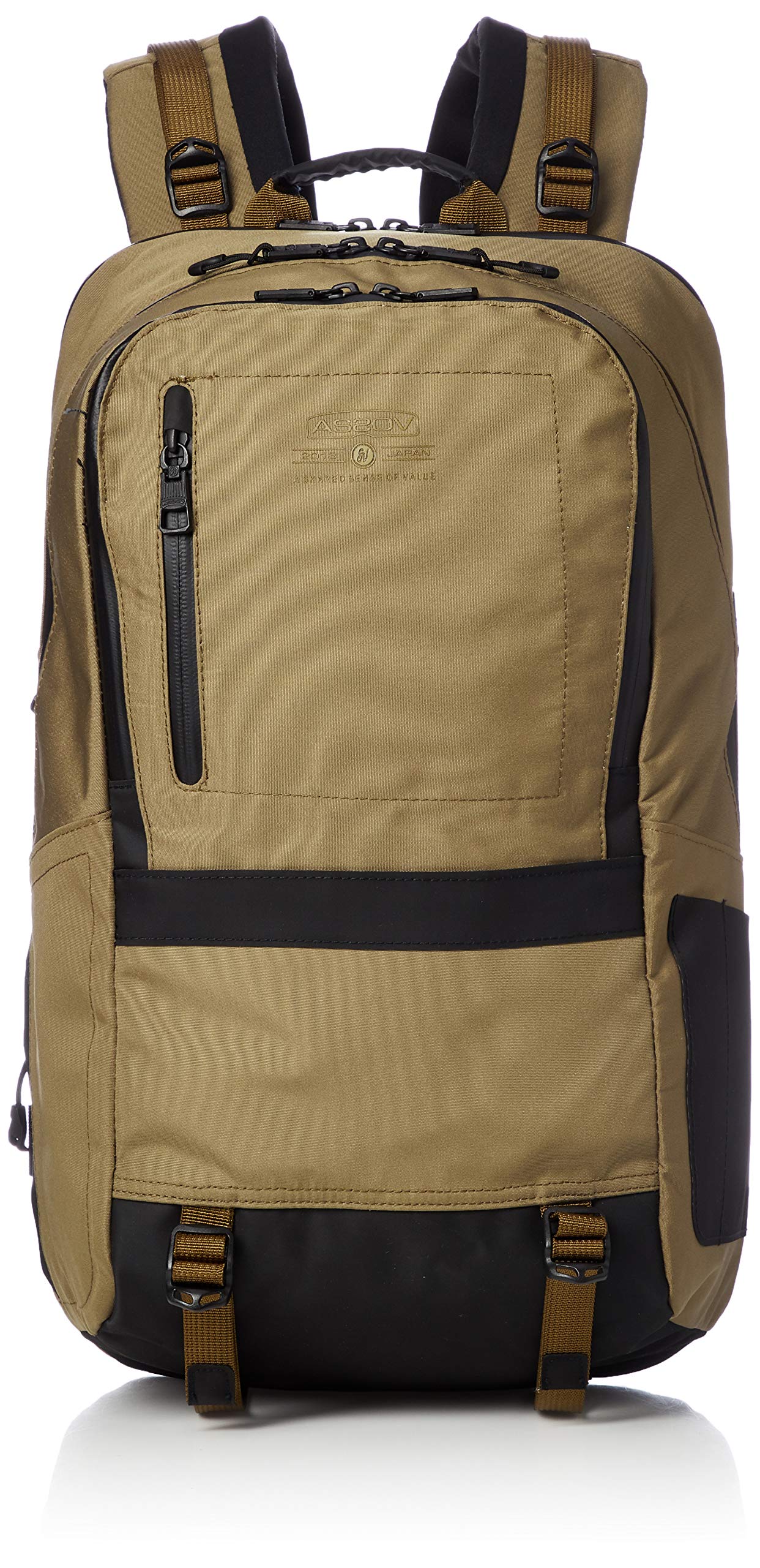 

ASSOB Waterproof Daypack Backpack Made of WATER PROOF CORDURA One Size 141600, 305D, Men s Khaki,