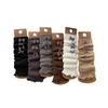 Socks Bow Lolita Spring And Autumn Retro Stockings Ballet Style Maillard Knitted Warm Calves