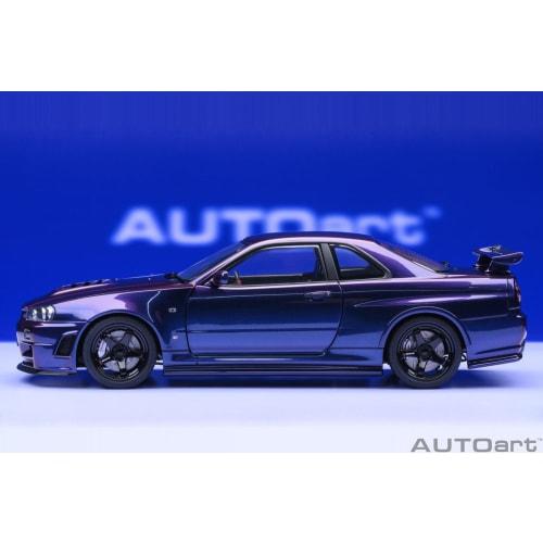 AUTOart 1/18 Scale Nismo R34 GT-R Z-tune Midnight Purple III Finished Product