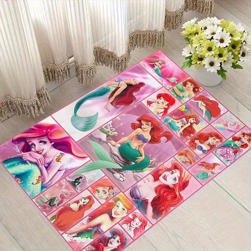 

1 шт. Ковер с рисунком персонажей мультфильмов Disney, ковер для зоны, нескользящий ковер, коврик для пола, стирающийся вручную, подходит для гостиной, спальни, домашнего декора 60cm by 90cm
