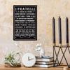 Putuo Decor pc Individuation Italian Vintage Metal Tin Sign Wall Art Decor for Home Farmhouse Living Room xInches