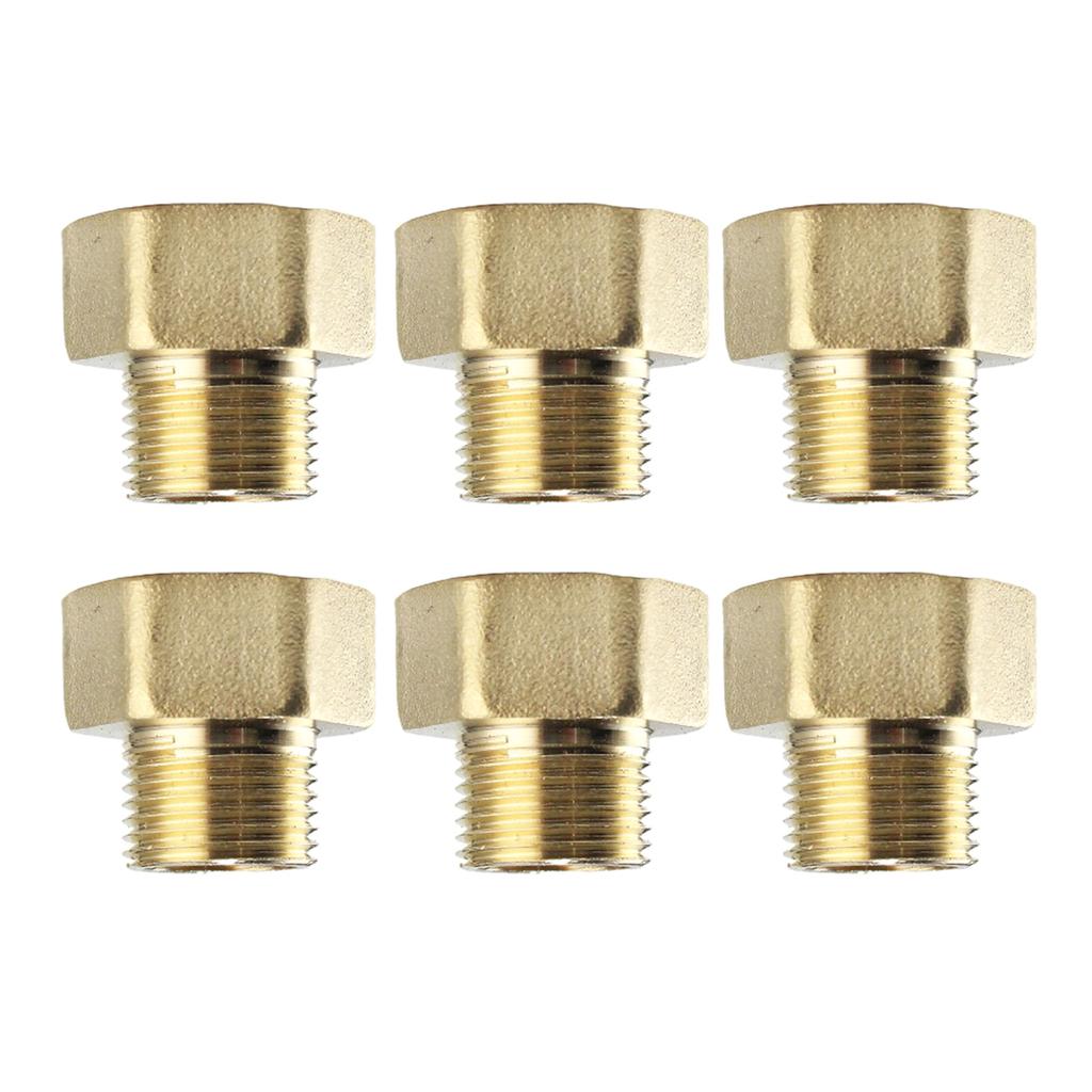 Industrial Grade Hose Reducer Adapters Durable Female to Male Connectors Versatile Brass Adapter fit for Plumbing