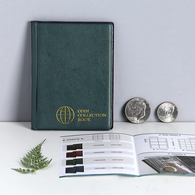 1PC Coin Stamp Storage Book Transparent Collection Book Suitable For Coin Collectors To Protect Coins From Oxidation
