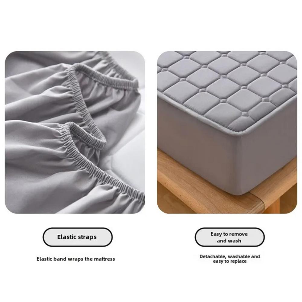 1pc Soft and Breathable Class A Maternal and Child Grade Thick Mattress Cover,100% Waterproof Mattress Protector (No Pillowcase)