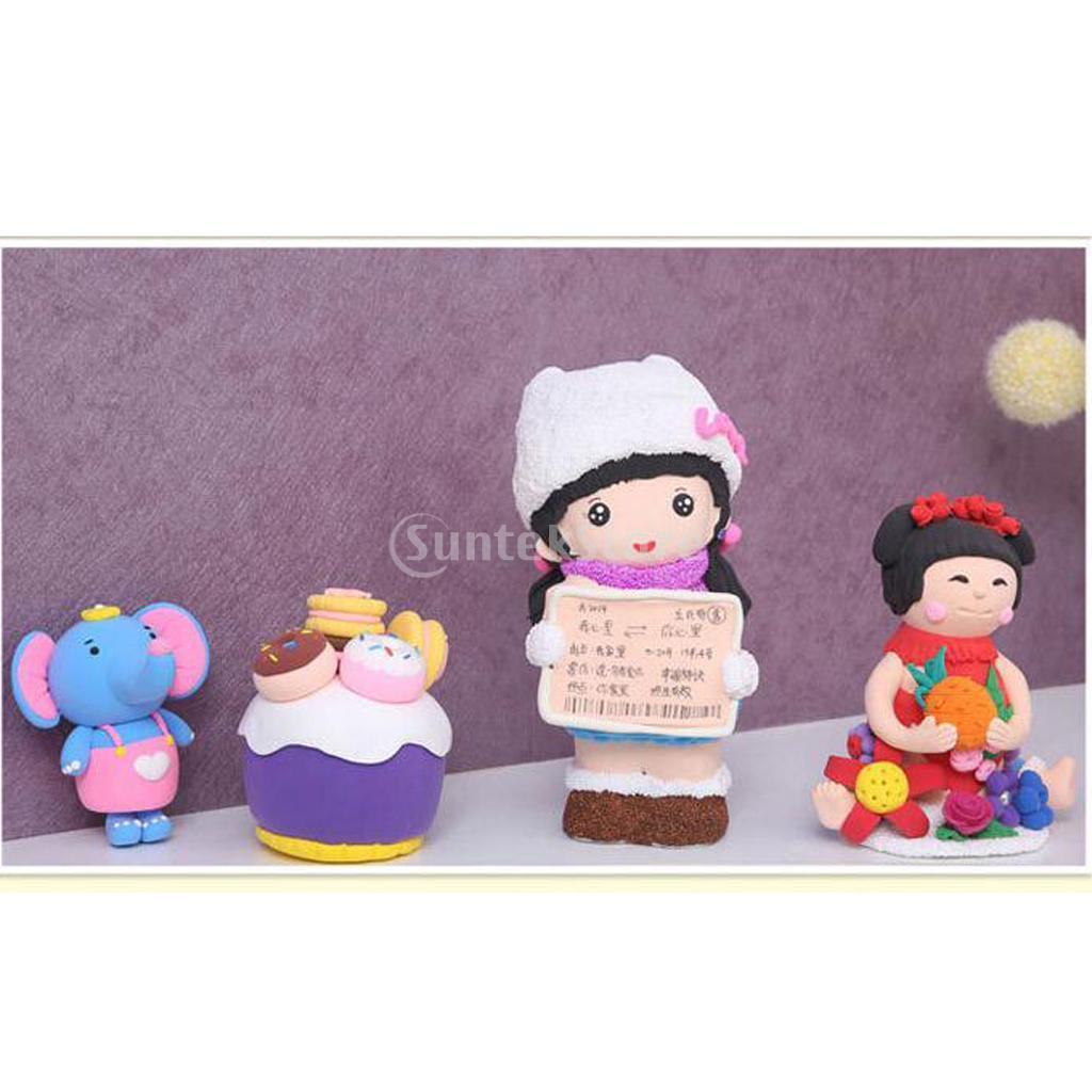 24 Colors Ultra-light Putty Soft Ploymer DIY Modeling Clay Colorful Play with 3 Tools Children