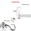 Strong NdFeB Magnetic Hook Refrigerator Sticker: No-Drill, Open, Round Magnet