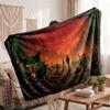 Warm Flannel BlanketPet Sematary Soft Cozy Throw Blanket for Bedroom Couch