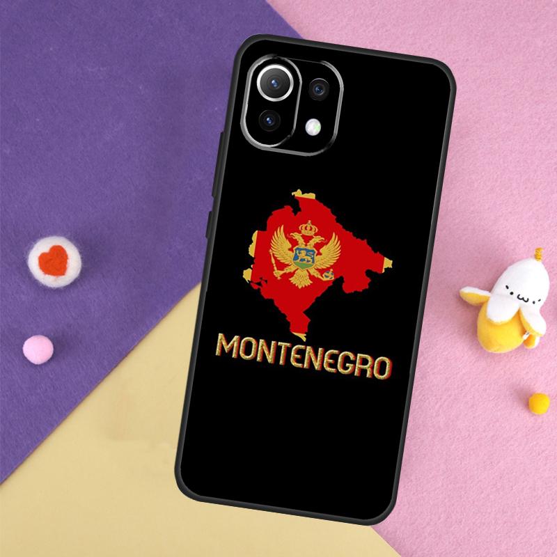 Montenegro Flag Case For Xiaomi 13T 11T 12T 14T Pro 13 14 15 Ultra POCO X7 Pro X3 X5 X6 F5 F6 M6 Pro Cover