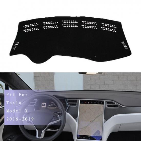 

Best Dash Mat Cover Dashboard Non-slip Sun Protector Mat For Tesla Model X 16-19