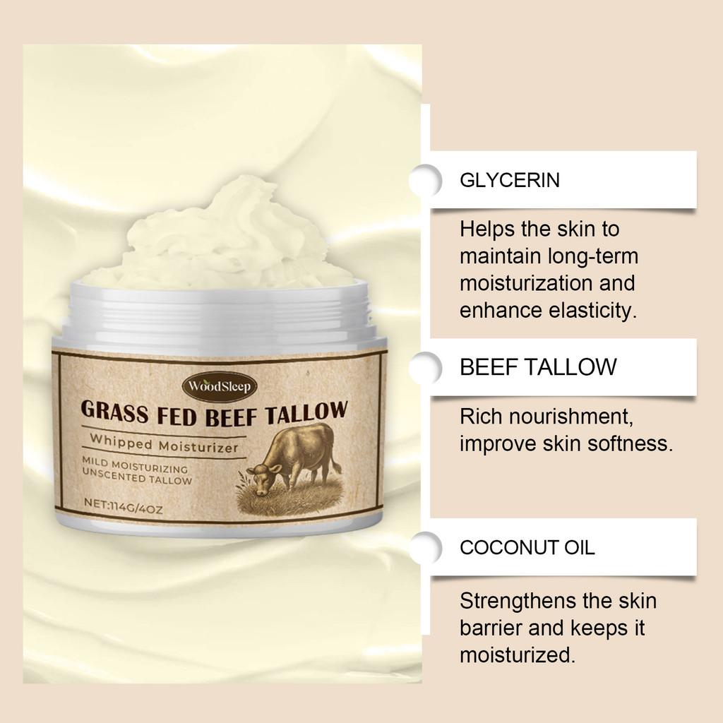 Woodsleep Nourishing Cow Fat Face Moisturizing Cream For Hydrated And Radiant Skin